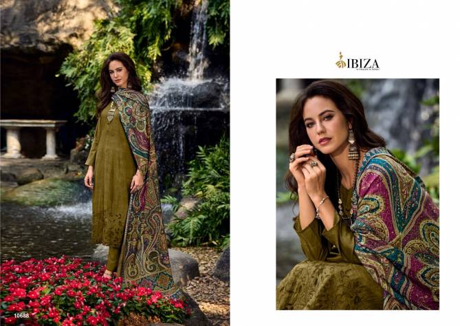 Gulistan By Ibiza Muslin Printed Designer Salwar Suits WHolesale Shop In Surat